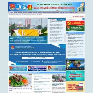 Website tin tức Đoàn