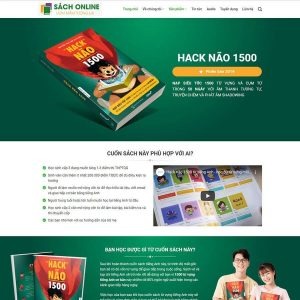 thiết kế web cửa hàng bán sách